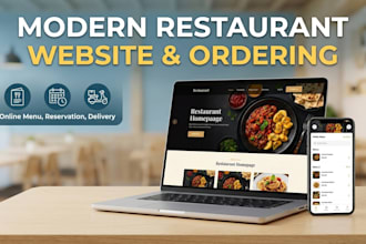 build a restaurant website with online ordering