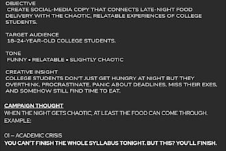 produce social media copy in your brand voice