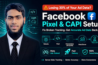 setup facebook pixel and conversions API