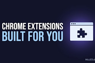 build a chrome or a firefox extension for your workflow