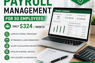 completely manage your payroll of employees