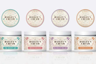 make label designs, supplement labels, and package designs