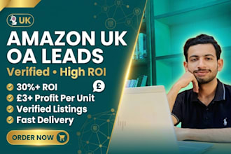find amazon UK fba products with high ROI and low competition