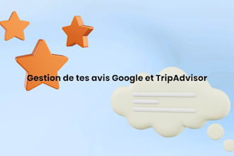 respond to your google and tripadvisor reviews