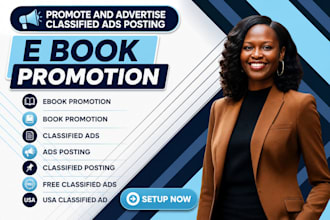 promote and advertise free kindle ebook or book at website