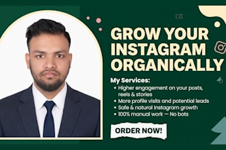 grow your instagram followers organically with real, active users