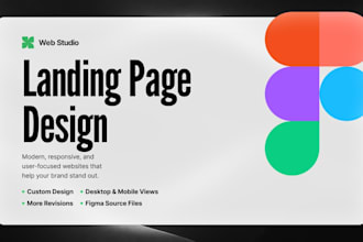 design your landing page in figma
