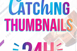 eye catching canva thumbnails and posts for your brand
