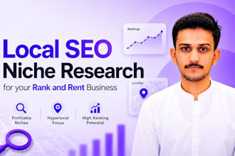 do local SEO niche research for your rank and rent business