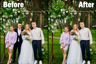 add or remove people, objects and do professional photo editing in photoshop