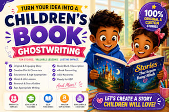 ghostwrite an engaging educational and moral children book