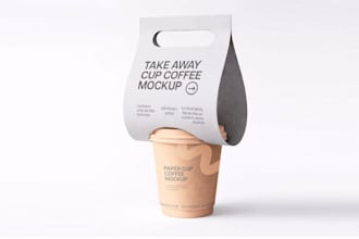 craft paper cup, coffee packaging, tumbler and ice cream cup