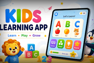 develop a custom kids learning app