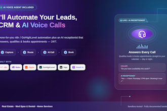 setup n8n ai receptionist