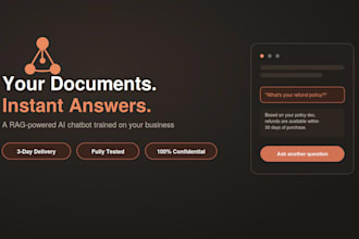 build a custom rag chatbot and knowledge base for you