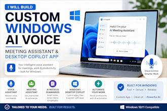 build a custom windows ai voice meeting assistant and desktop copilot app