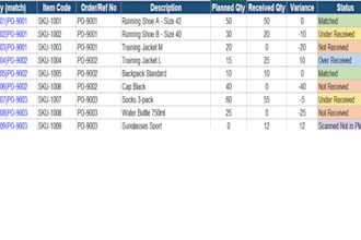 build an automated excel reconciliation and data comparison tool