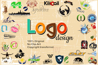 design 3  professional logo in 24 hrs with free intro video