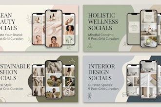 design aesthetic instagram posts for you