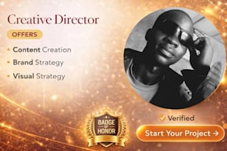 do director for brand design, visual strategy and content