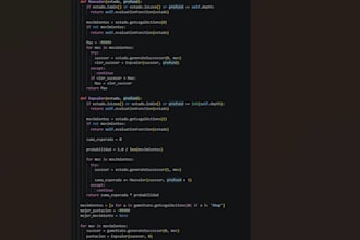 fix bugs and code in python and cpp