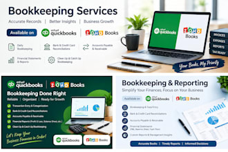 provide bookkeeping services and provides reports