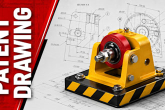 do uspto patent drawings, utility and design patent illustrations