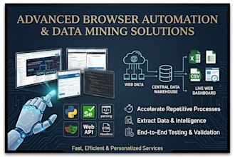 create python script for browser automation and web tasks