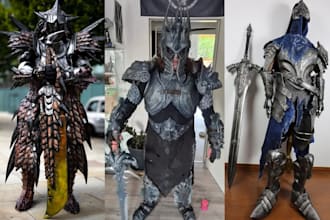 3d cosplay model wearable 3d armor cosplay creation 3d helmet design 3d printing