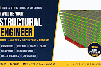 be your structural engineer for civil engineering structural design