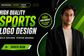 create professional logo for your sports team