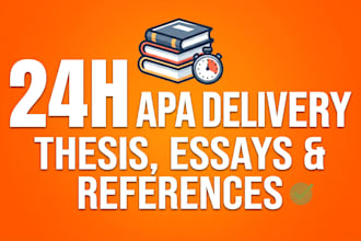 format your academic paper thesis or references in apa style