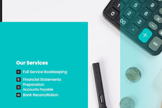 provide accounting and bookkeeping services on quickbooks and microsoft excel