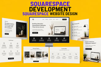 develop squarespace website, squarespace design, squarespace redesign, site seo