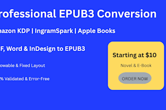 format ebook for kdp ingramspark and epub3