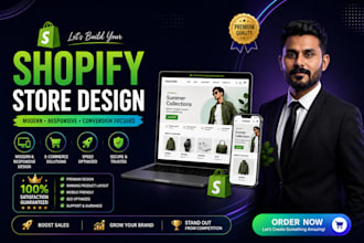 fix, edit, update, or customize shopify store and shopify ecommerce website