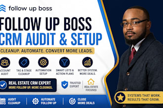 follow up boss podio crm audit real estate lead automation follow up boss tags