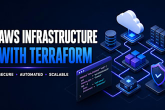 build secure AWS infrastructure using terraform