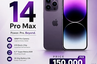 design a professional  product poster for olx facebook