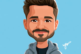 make an avatar cartoon portrait caricature