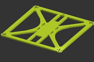 design 3d cad models for drones, uavs and mechanical parts