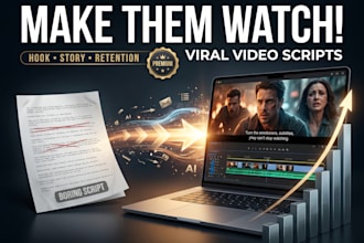 write engaging and emotional youtube scripts