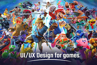 design game UI UX including hud, menus, and inventory screens