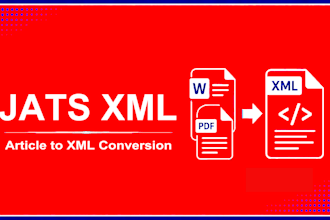 convert journal articles to jats XML and validate XML