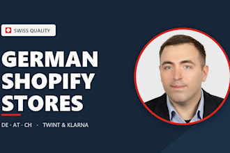 design and set up your german shopify store with payment integration