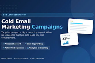 do cold email marketing and email campaign outreach