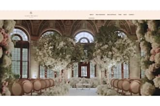 design event planning website, event ticket website and event management