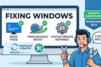 fix windows 10 and windows 11 issues remotely