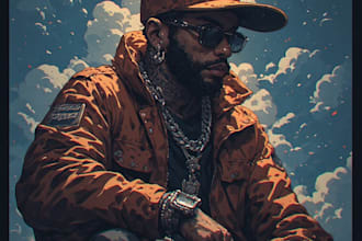 design professional rap and hip hop album cover art
