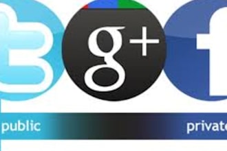 promote any website or blog on TOP social networks like Twitter, Facebook, and google +1